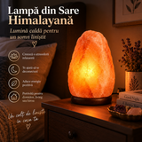 Lampă din Sare Himalayană naturală 10 kg, 28 cm