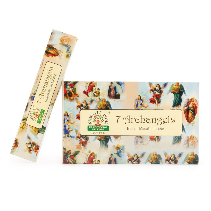 Betisoare Parfumate Naturale 7 Archangels Masala Incense – Protectie Angelica si Armonie Spirituala
