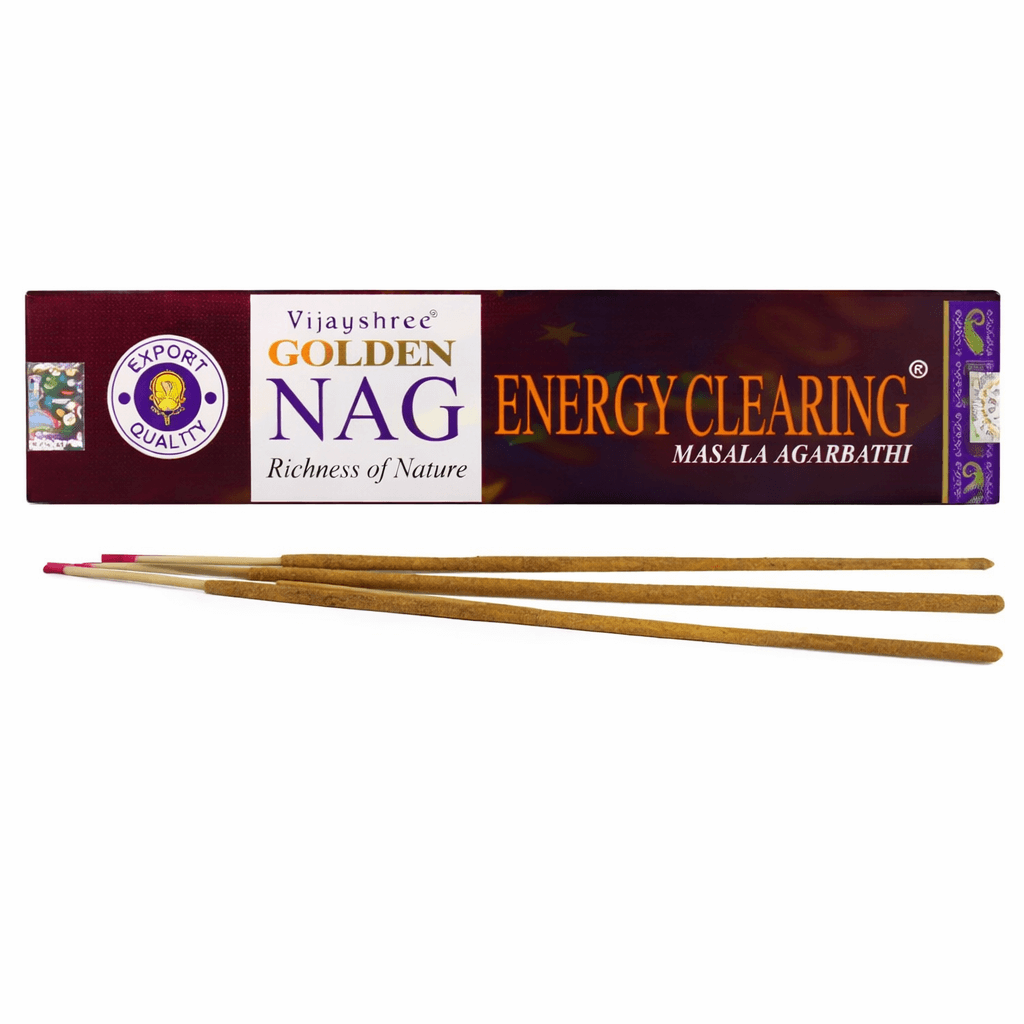 Betisoare Parfumate Energy Clearing Golden Nag – Ritual de Curatare Energetica si Protectie