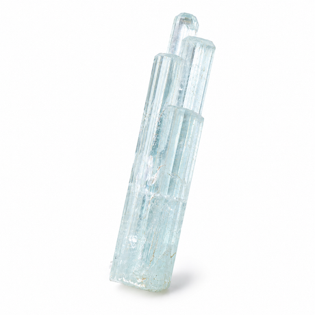 Specimen de Acvamarin natural brut din Afganistan, 4,45 g, unicat
