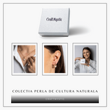 Set elegant cu perla naturala - Stralucire si feminitate intr-un singur gest