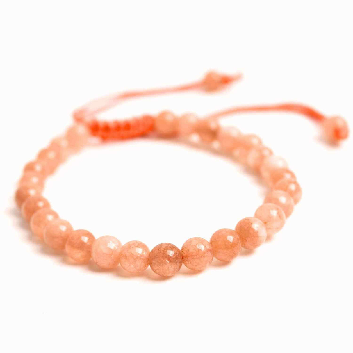 Bratara cu piatra soarelui 6mm ajustabila - Incredere si Energie