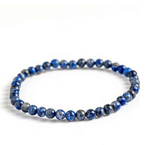 Bratara Elastica Lapis Lazuli 5 mm - Claritate si Creativitate