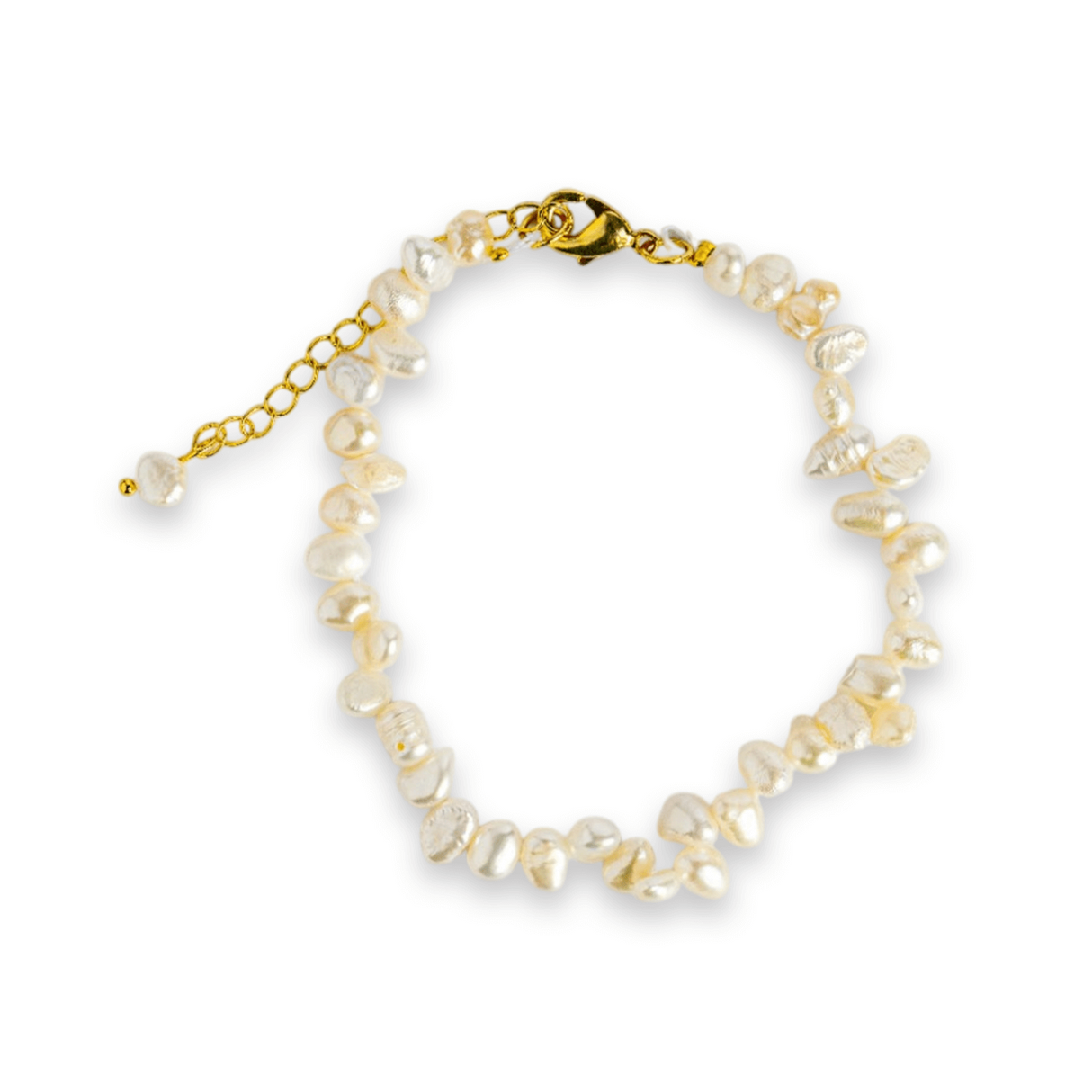 Bratara boho chic cu perle baroce - Feminitate si rafinament
