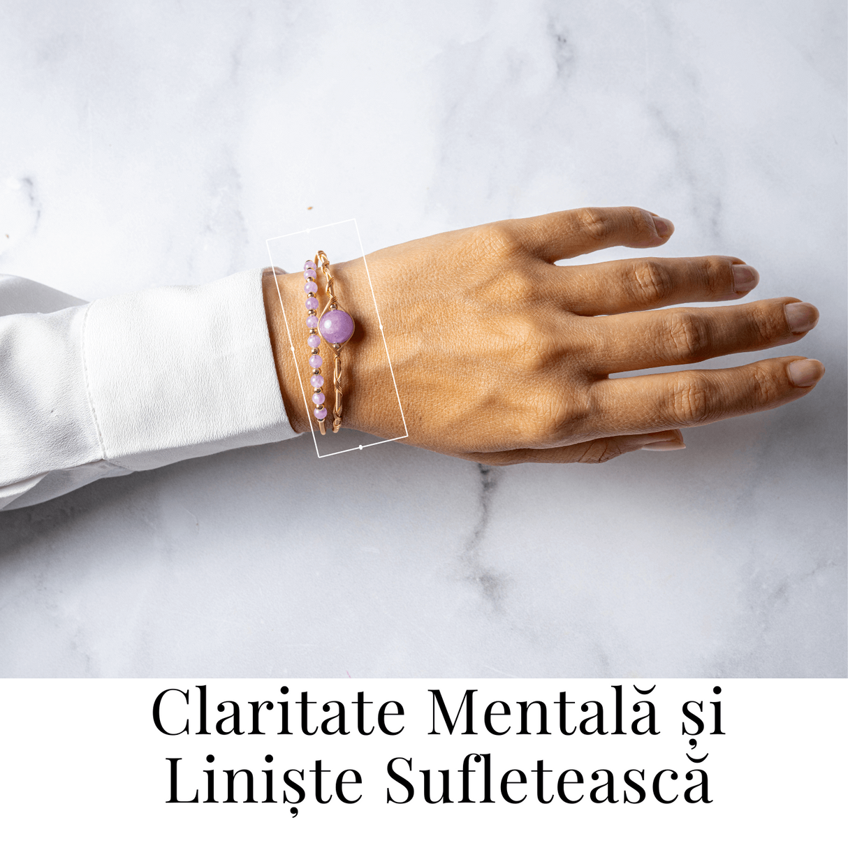 Echilibru si Liniste - Bratara din Ametist Natural