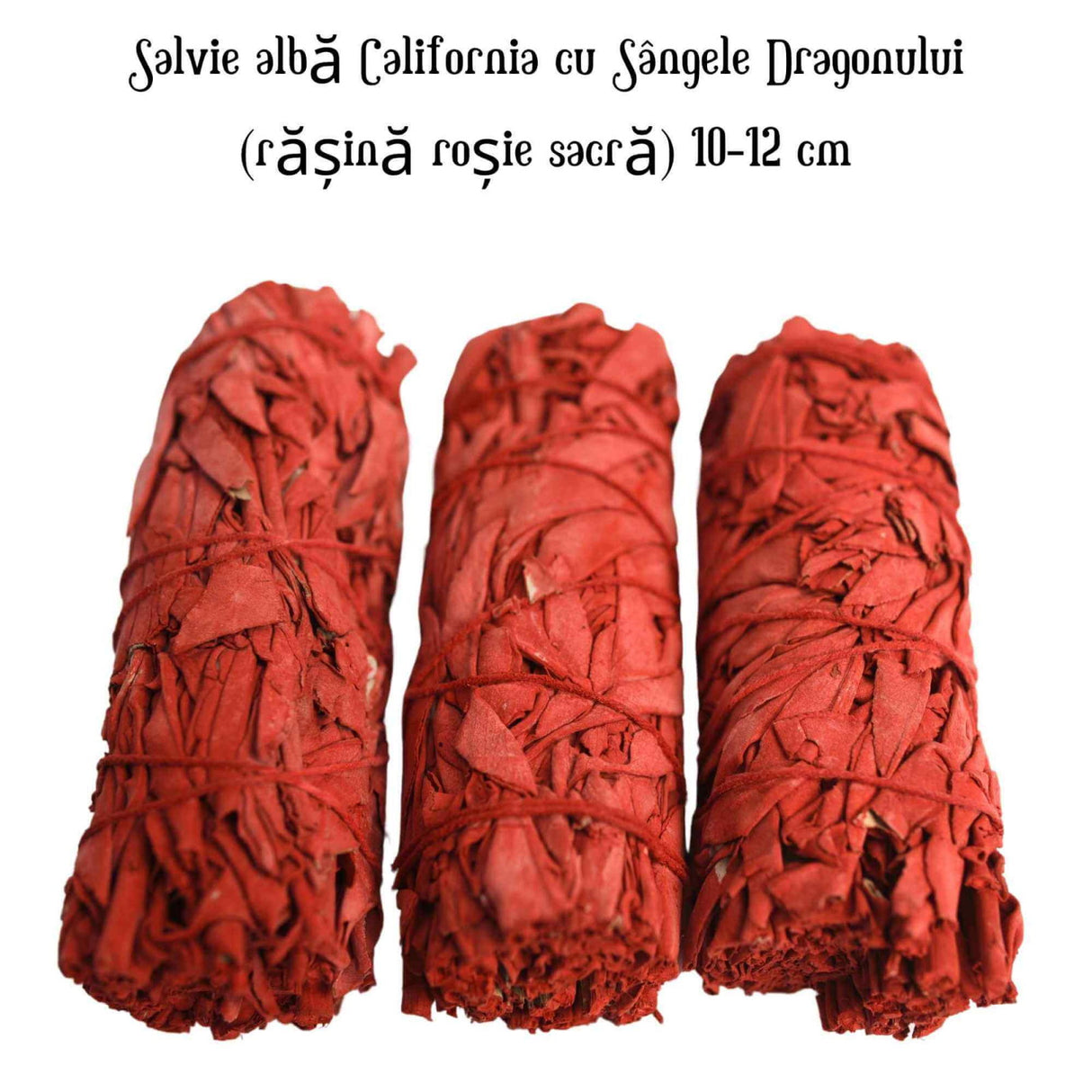 Buchet Salvie Alba California cu Sangele Dragonului - Protectie si Putere Energetica