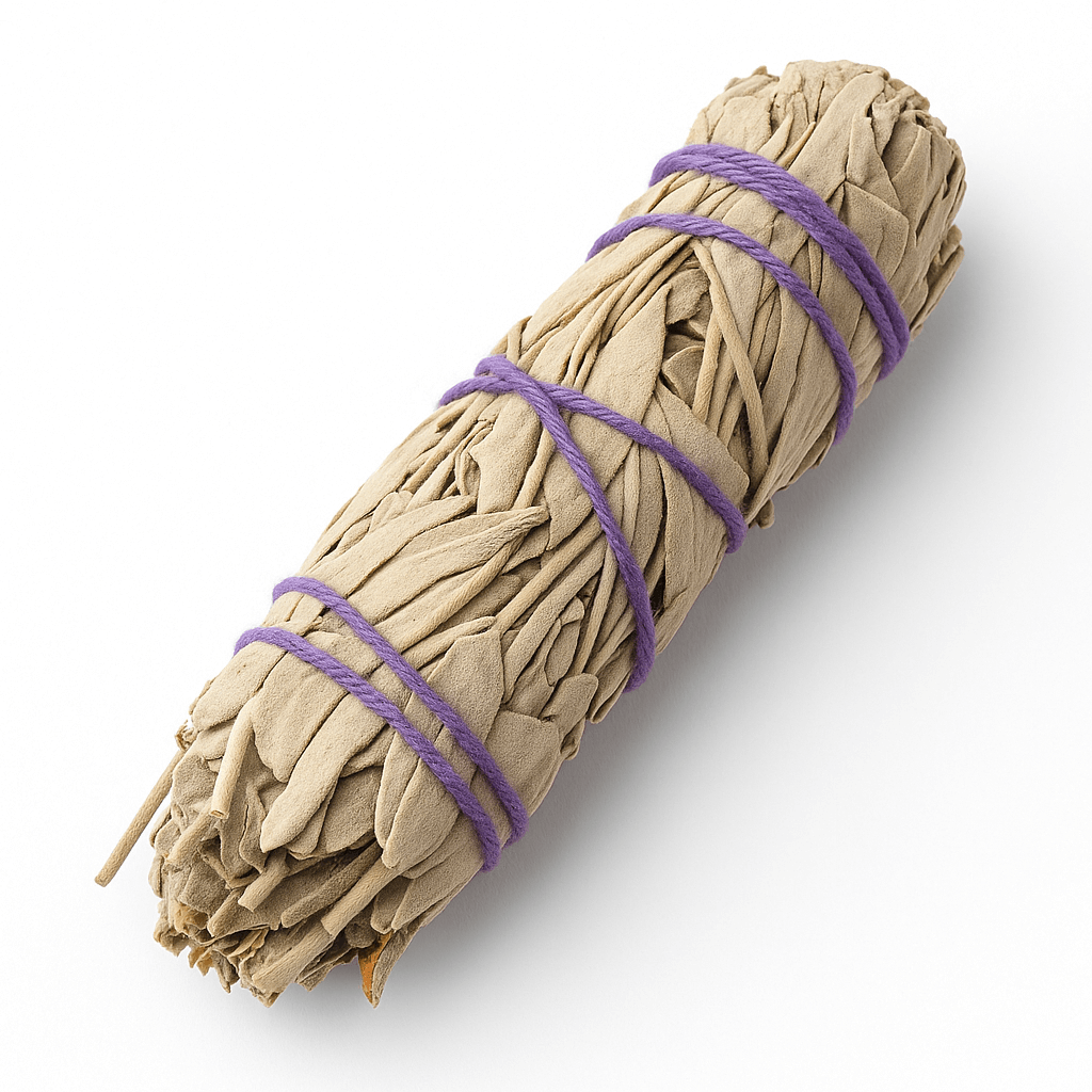 Kit Purificare Completă — Salvie, Palo Santo, Bețișoare, Suport