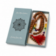 Colier Mala Rudraksha cu 108 mărgele din pietre naturale mixte