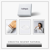 Purificare si Liniste - Bratara din Selenit Natural 6mm