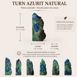 Turn din Azurit Natural – Claritate Mentala, Intuitie si Intelepciune Interioara