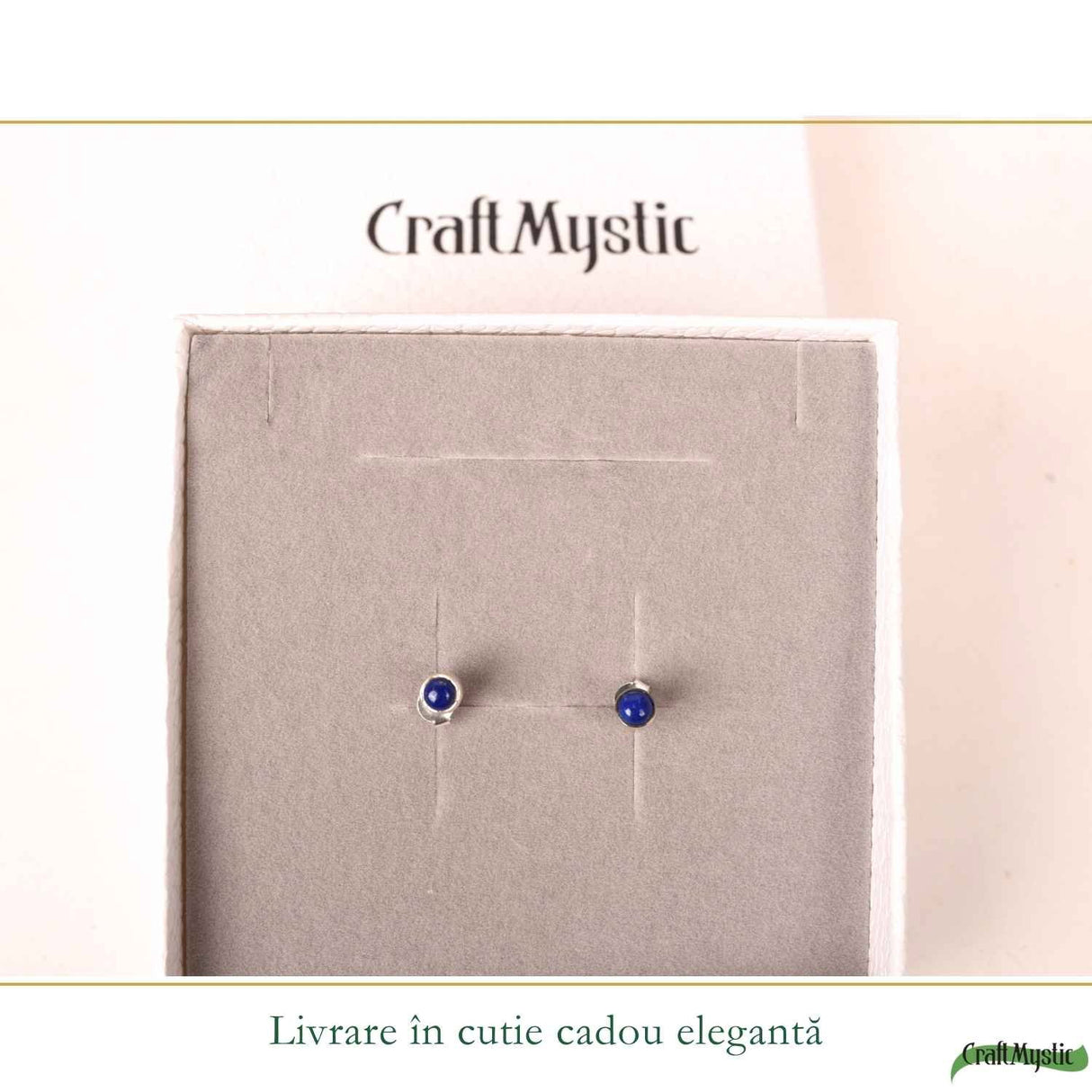 Cercei argint 925 rotunzi cu Lapis Lazuli – claritate si exprimare autentica