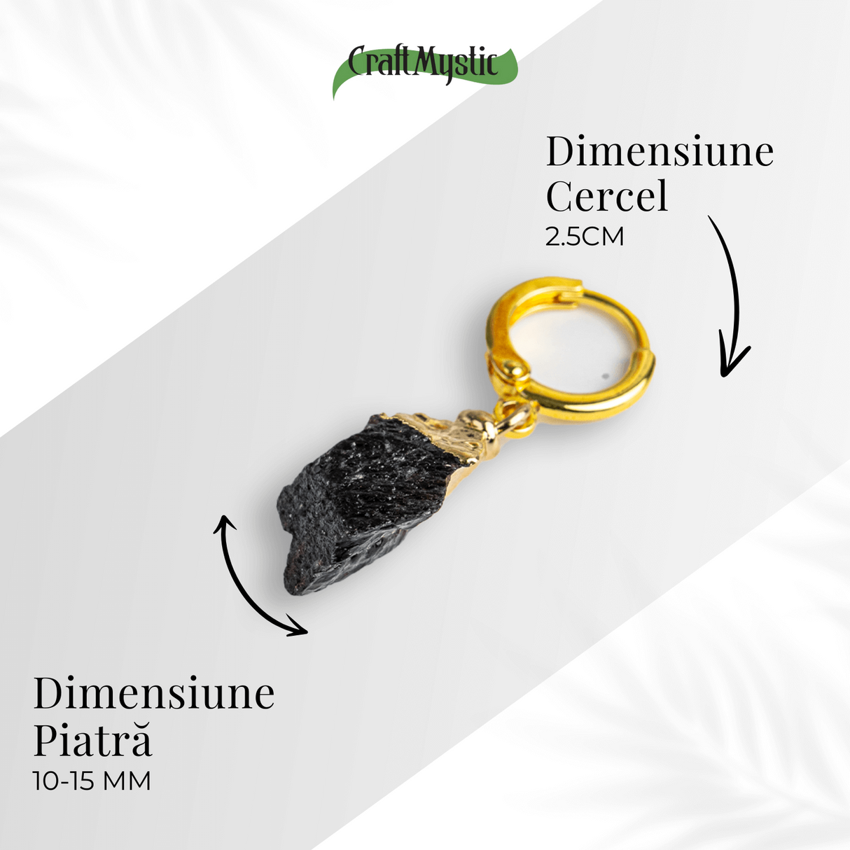 Pasiune si Stabilitate - Cercei cu Granat Brut si Energie de Radacinare