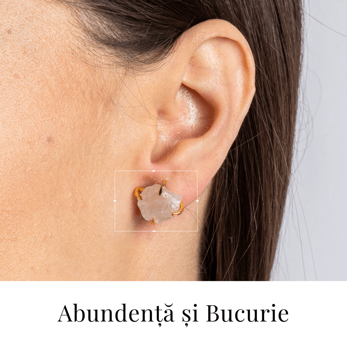 Cercei pentru Abundenta si Bucurie - Citrin Natural