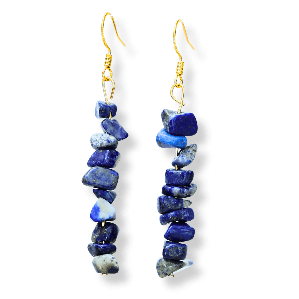 Set Lapis Lazuli — Brățară și Cercei din Pietre Semiprețioase