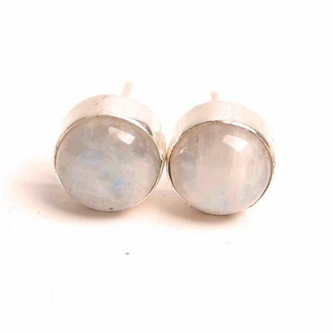 Rainbow Moonstone Earrings - Balance and Inspiration