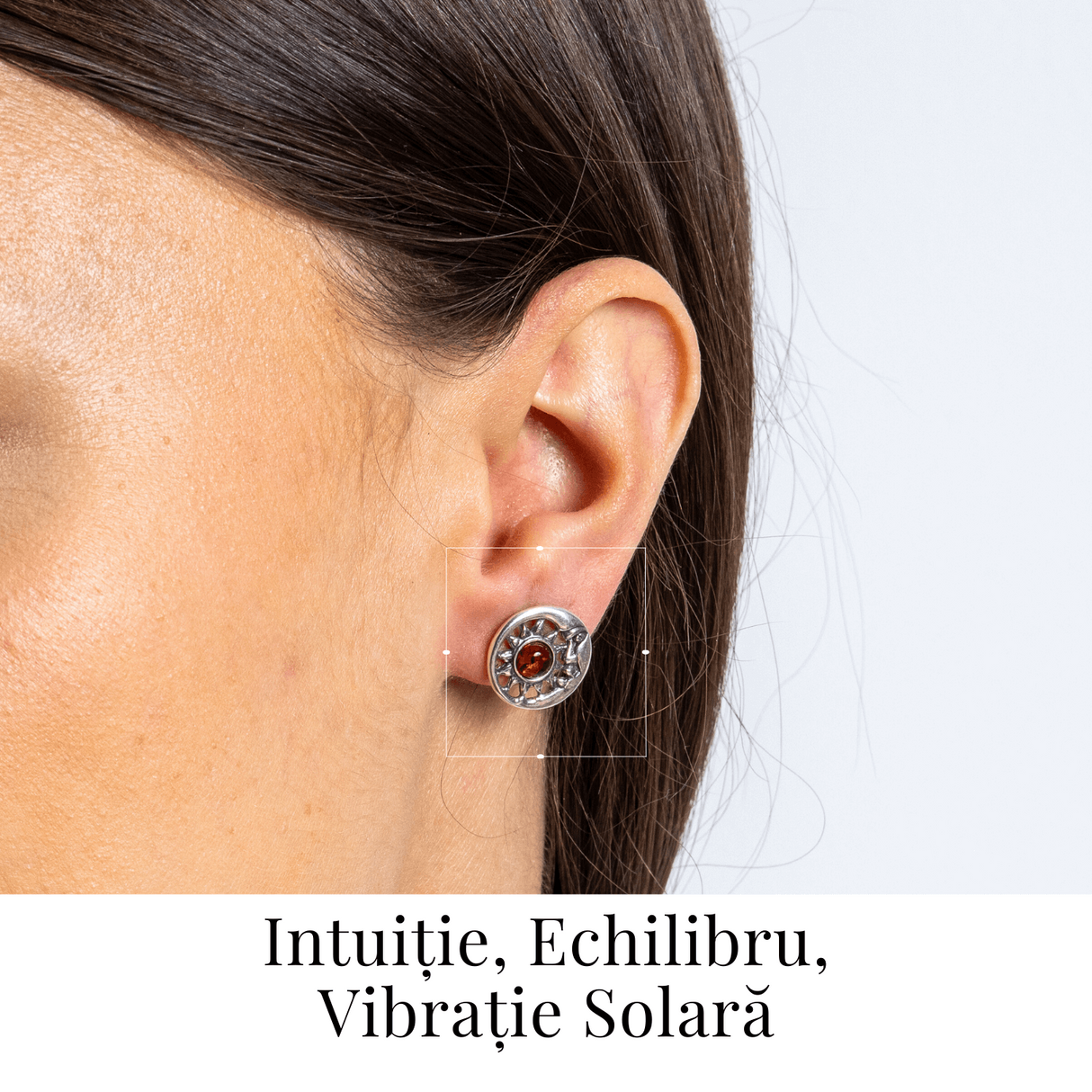 Cercei spirituali - Chihlimbarul care uneste energia si intuitia in montura argint 925