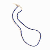 Claritate si Adevar Interior - Colier din Argint 925 cu Lapis Lazuli Fatetat