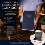 Seif Tip Carte cu Inchidere Cifru – Protectie Discreta pentru Obiecte de Valoare