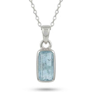 Colier cu Acvamarin, Argint 925 – CraftMystic