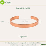Bratara din Cupru – Energie Naturala si Echilibru Zilnic