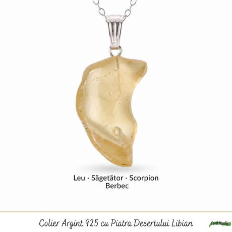 Colier cu Piatra Desertului, Argint 925 – CraftMystic