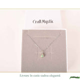 Colier Argint 925 cu Opal Etiopian Lacrima – Intuitie si Echilibru Emotional