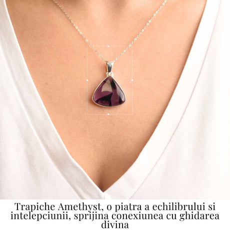 Colier cu Ametist, Argint 925 – CraftMystic
