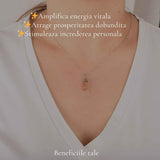 Colier Argint 925 cu Topaz Imperial Varf – Claritate si incredere Interioara