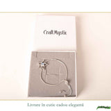 Bratara Argint 925 cu Piatra Lunii Stea – Intuitie si Echilibru Feminin