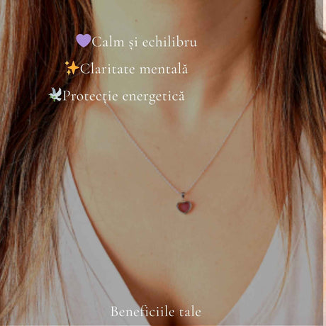 Colier cu Ametist, Argint 925 – CraftMystic