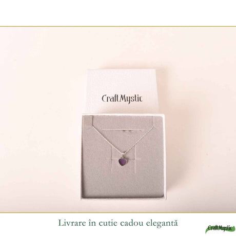 Colier cu Ametist, Argint 925 – CraftMystic