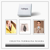 Colier cu pandantiv Turmalina Neagra model Aripa - Protectie si Eleganta
