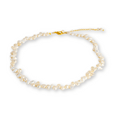 Colier choker cu perle design baroc - Eleganta naturala, mereu la moda
