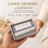 Bat 15 cm din Selenit Natural – Purificare Energetica, Claritate si Echilibru Interior