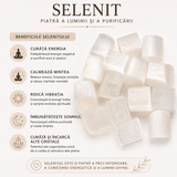 Pietre de Selenit Natural 2-3 cm – Purificare Energetica si Claritate Interioara