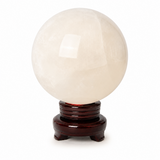 Sfera din Selenit Natural 14.5 cm – Claritate, Purificare si Armonie Energetica