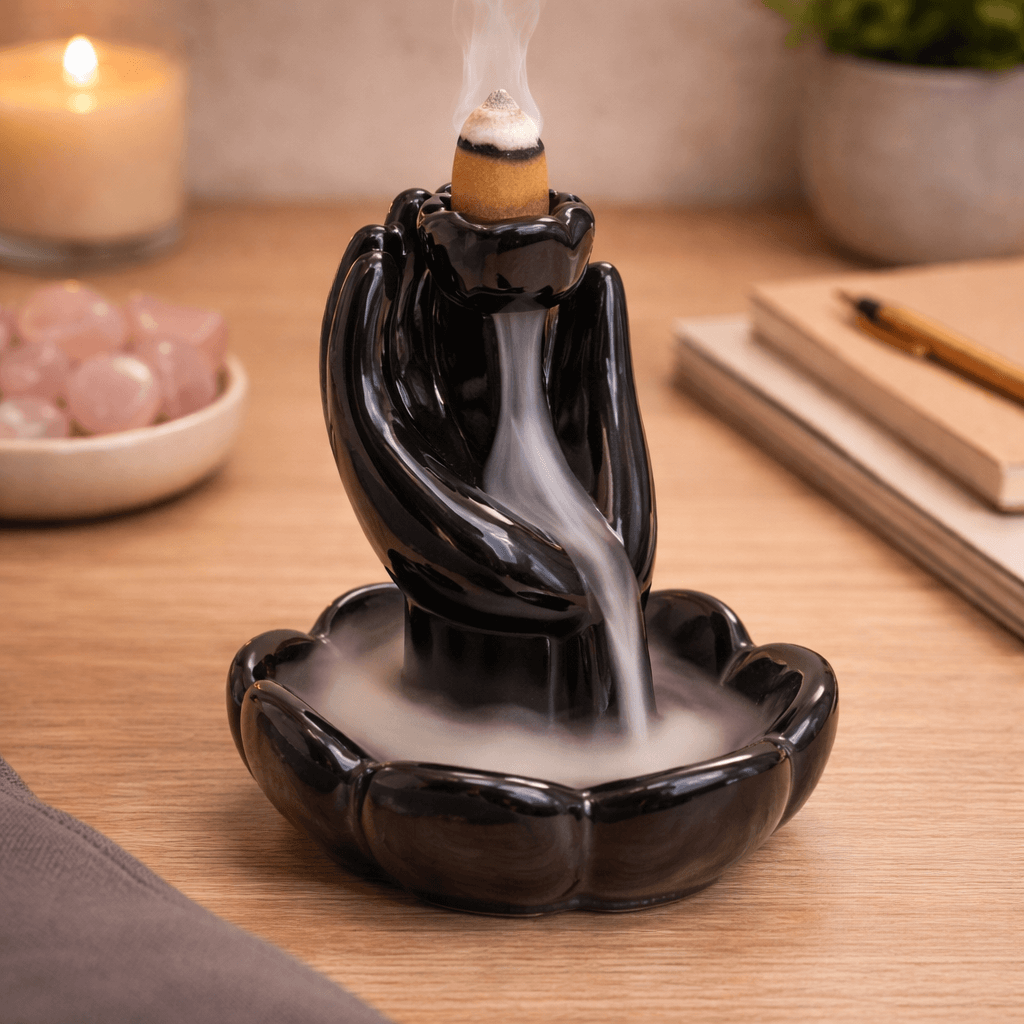 Conuri Parfumate Backflow Golden Nag Reiki Energy - Piramida Sacra pentru Vindecare si Echilibru Energetic