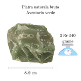 Cristal natural unicat Aventurin Verde pietre brute 8-9 cm - Pietre semipretioase pentru echilibru si calmare emotionala