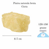 Cristal natural unicat Citrin pietre brute 6-7 cm - Pietre semipretioase pentru optimism, creativitate, motivatie