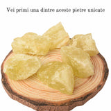Cristal natural unicat Citrin pietre brute 6-7 cm - Pietre semipretioase pentru optimism, creativitate, motivatie
