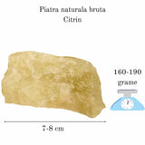 Cristal natural unicat Citrin pietre brute 6-7 cm - Pietre semipretioase pentru optimism, creativitate, motivatie