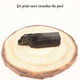 Cristal natural unicat de vindecare Turmalina neagra pietre brute 4-6 cm - Pentru energie pozitiva, protectie