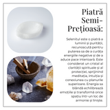 Bol din Selenit Natural - Purificare Energetica si Incarcare Cristalina