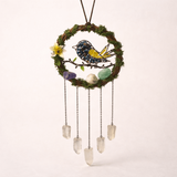Dreamcatcher cu pietre naturale pentru echilibru, calm si intentie personala