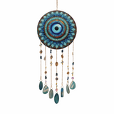 Dreamcatcher cu Lapis Lazuli si Ochi Protector – Claritate, Intuitie si Spatiu Sigur