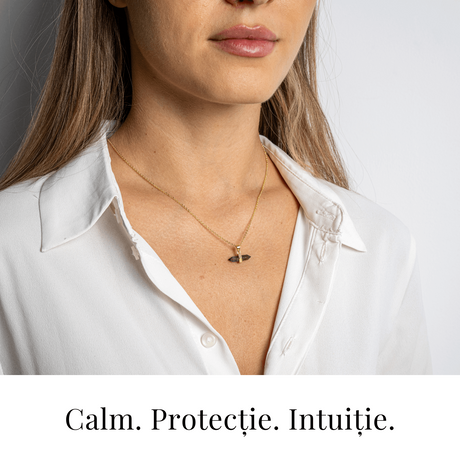 Colier cu Ametist, Cupru – CraftMystic