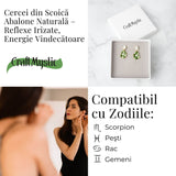 Eleganta si Delicatete - Cercei Lotus Leaf cu Perle Naturale