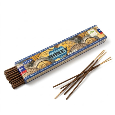 Betisoare Parfumate Satya Money 15g - Prosperitate, Abundenta si Energie Pozitiva