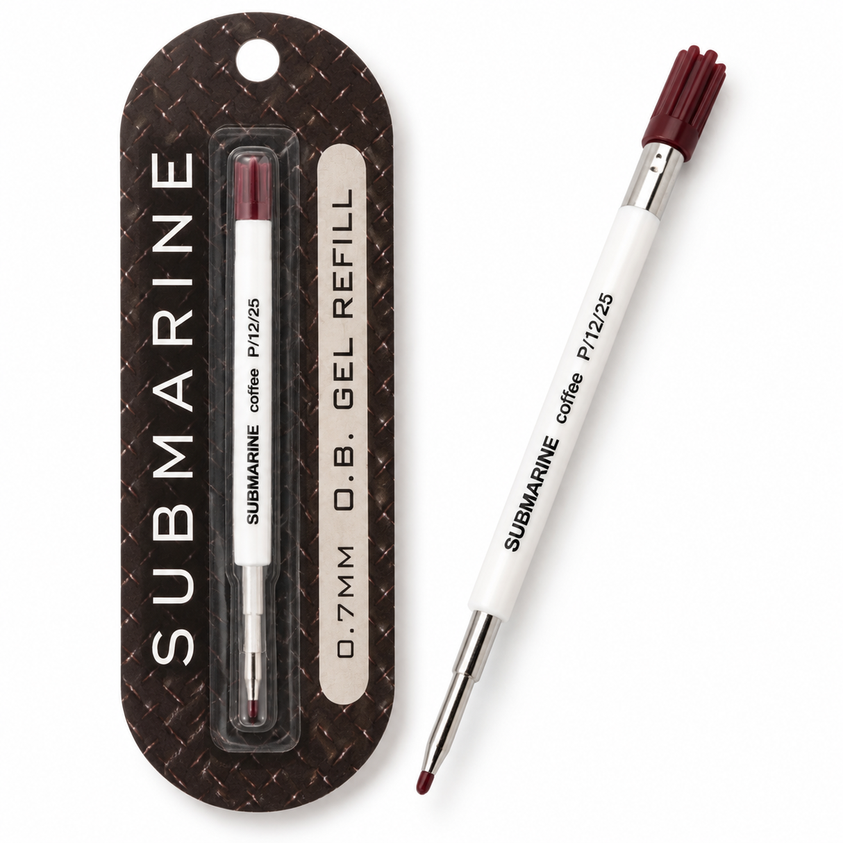 Rezervă pix Submarine Coffee O.B. Gel 0.7 mm cu miros de cafea