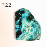 Felie unicat cu Malachit, Crisocola, Stalactite, Cornetite - Protectie si echilibru energetic #1